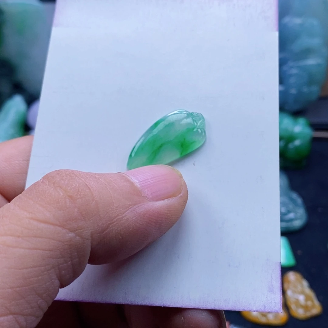 梦***空翡翠未镶嵌吊坠(不含链)