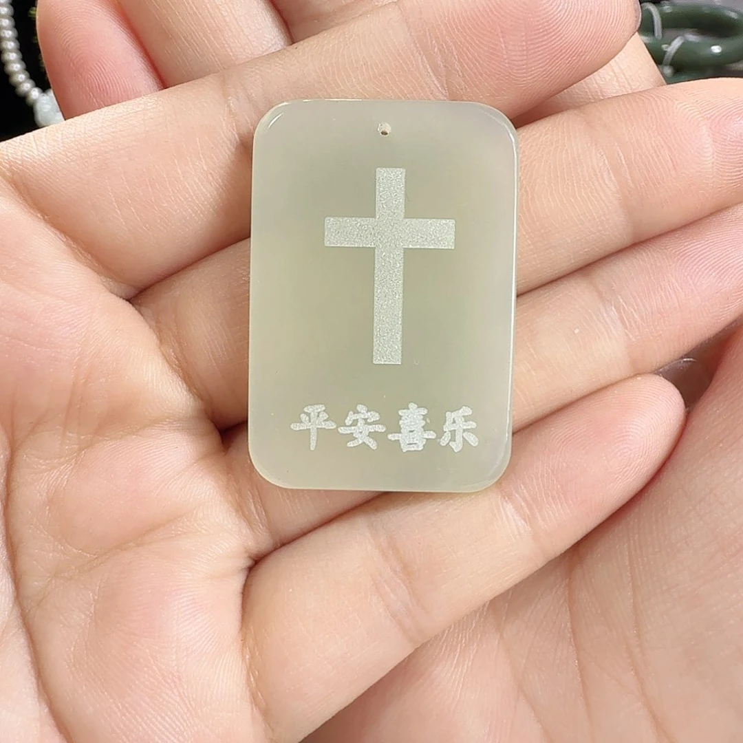 颈饰未镶嵌和田玉
