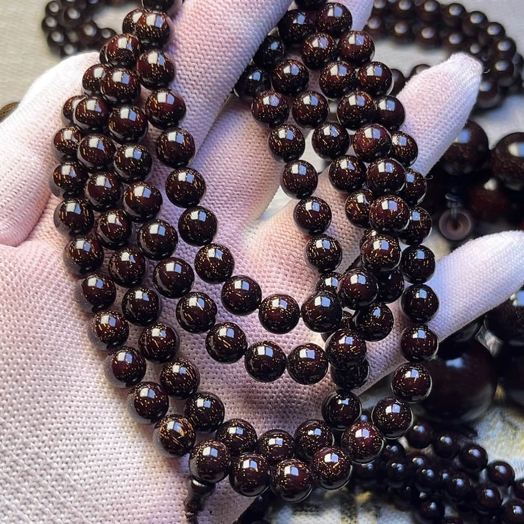 檀香紫檀（小叶紫檀）0.8 108颗满天星