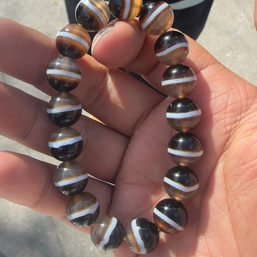 玛瑙/玉髓未镶嵌手链