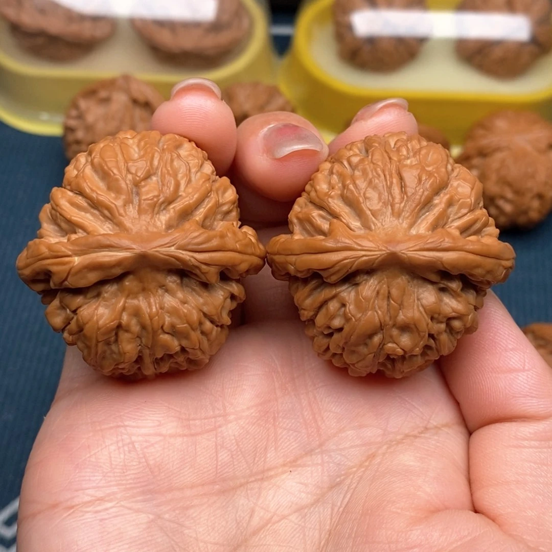 吊坠文玩核桃莲花41