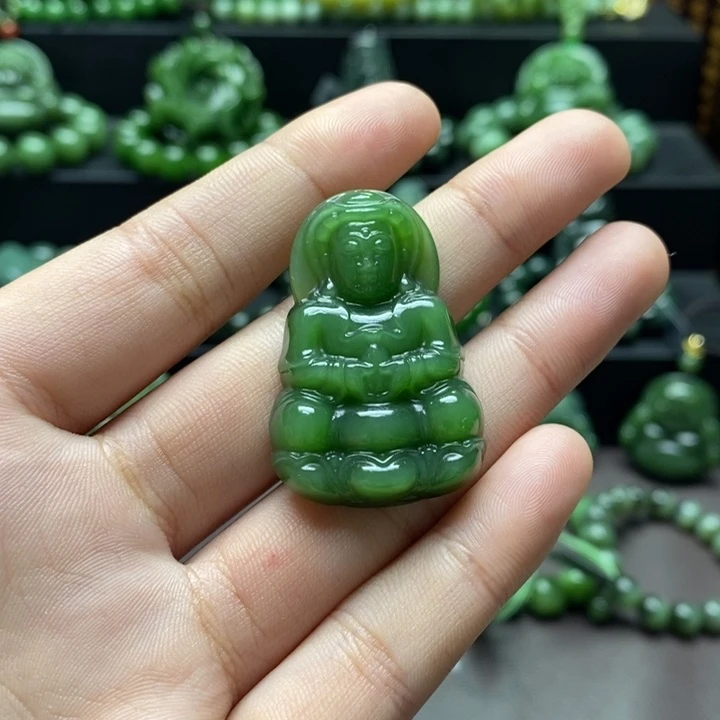 和田玉吊坠未镶嵌