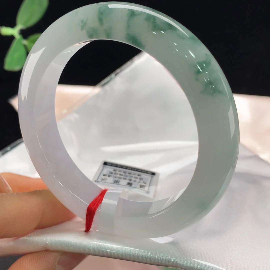 翡翠未镶嵌手镯0034