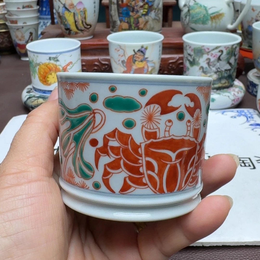 景德镇手工手绘展示