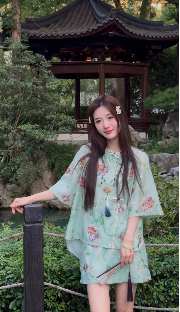 【山野逸梦套装】品质女装洋气出行时尚休闲财阀千金小众老钱风