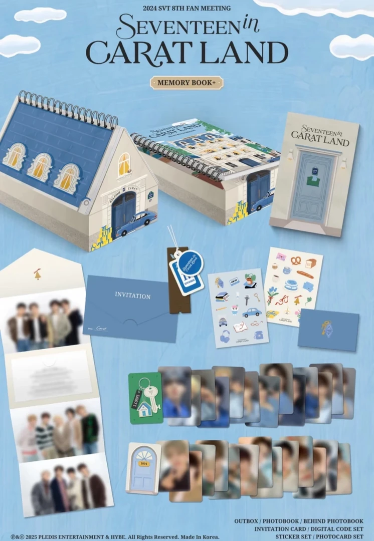 【强烈推荐】次 SEVENTEEN 克拉岛回忆录2025 周边道具