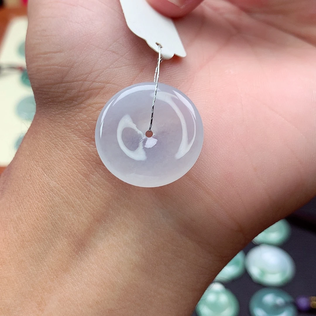 翡翠未镶嵌颈饰33 尺寸22.5-4