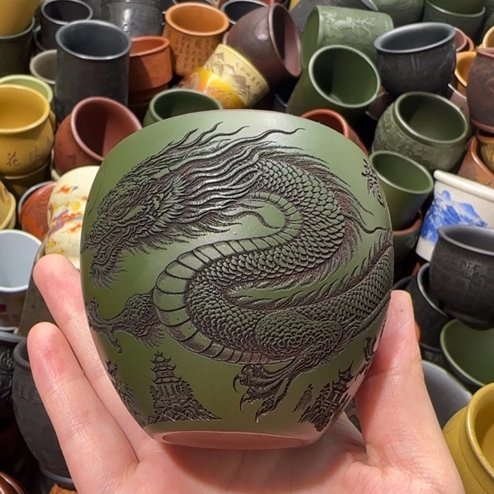 茶杯紫砂全手工紫砂