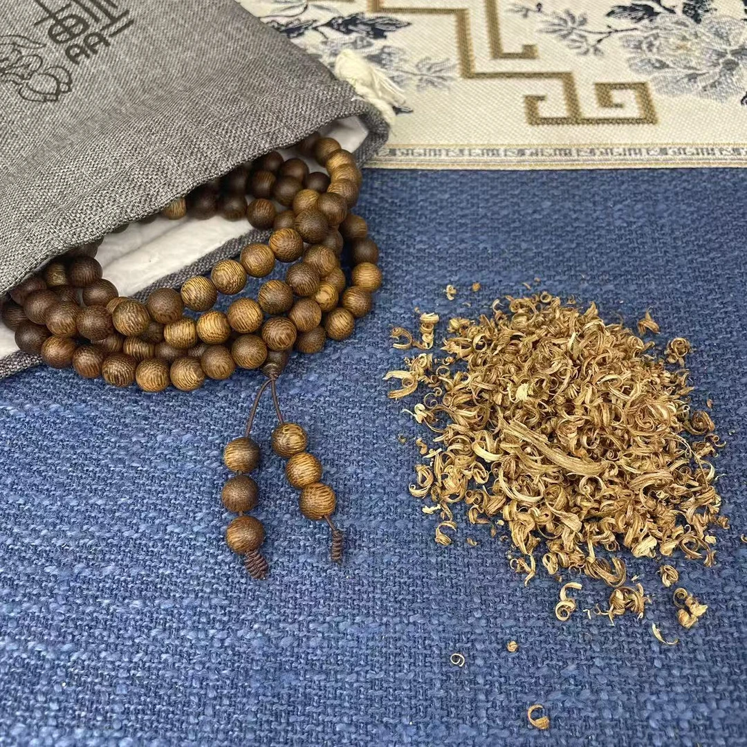 【古香】芽白8mm*108颗手工珠串DIY编制老料