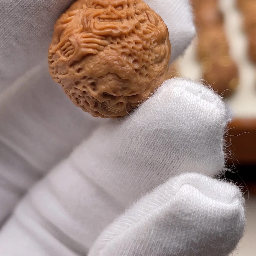 吊坠猴头核桃满工天修罗