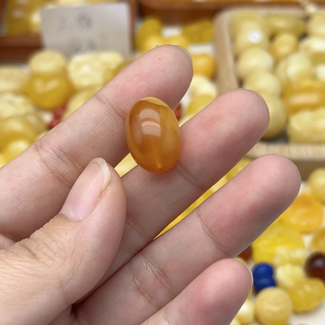 裸石蜜蜡未镶嵌天然