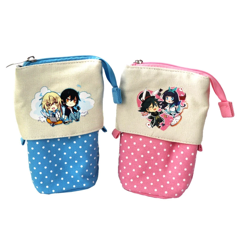 【古早】MK Double趣笔袋 可伸缩笔筒两用文具袋 斗破天行周边