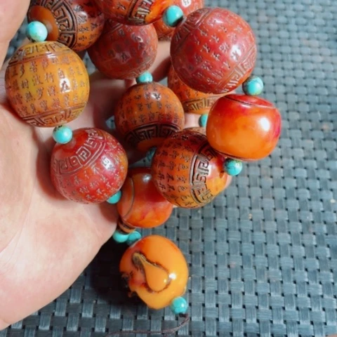 紫金钵盂菩提把件