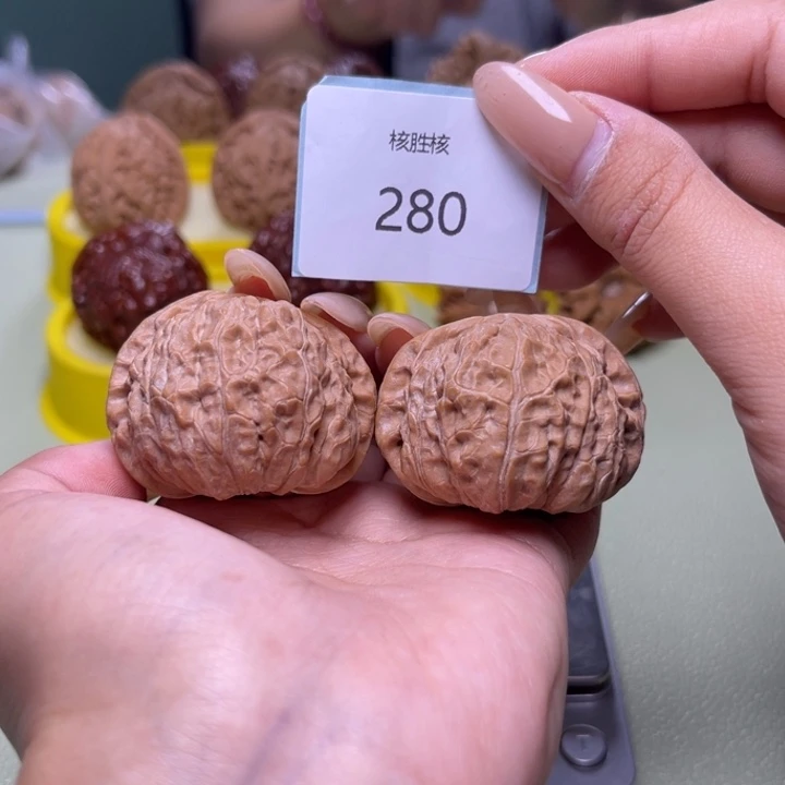 文玩核桃把件南瓜墩43.280