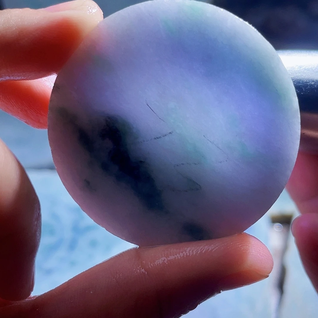 翡翠未镶嵌颈饰毛料19