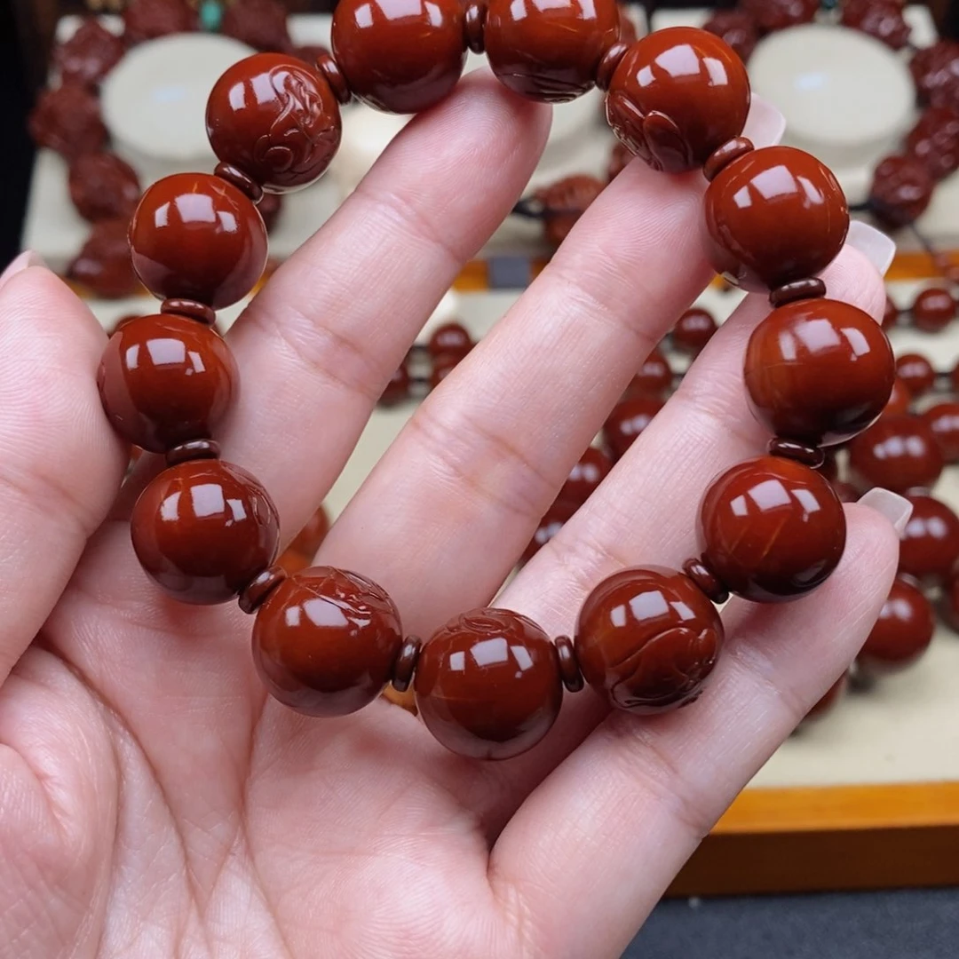 橄榄核吊坠茹*正圆无相