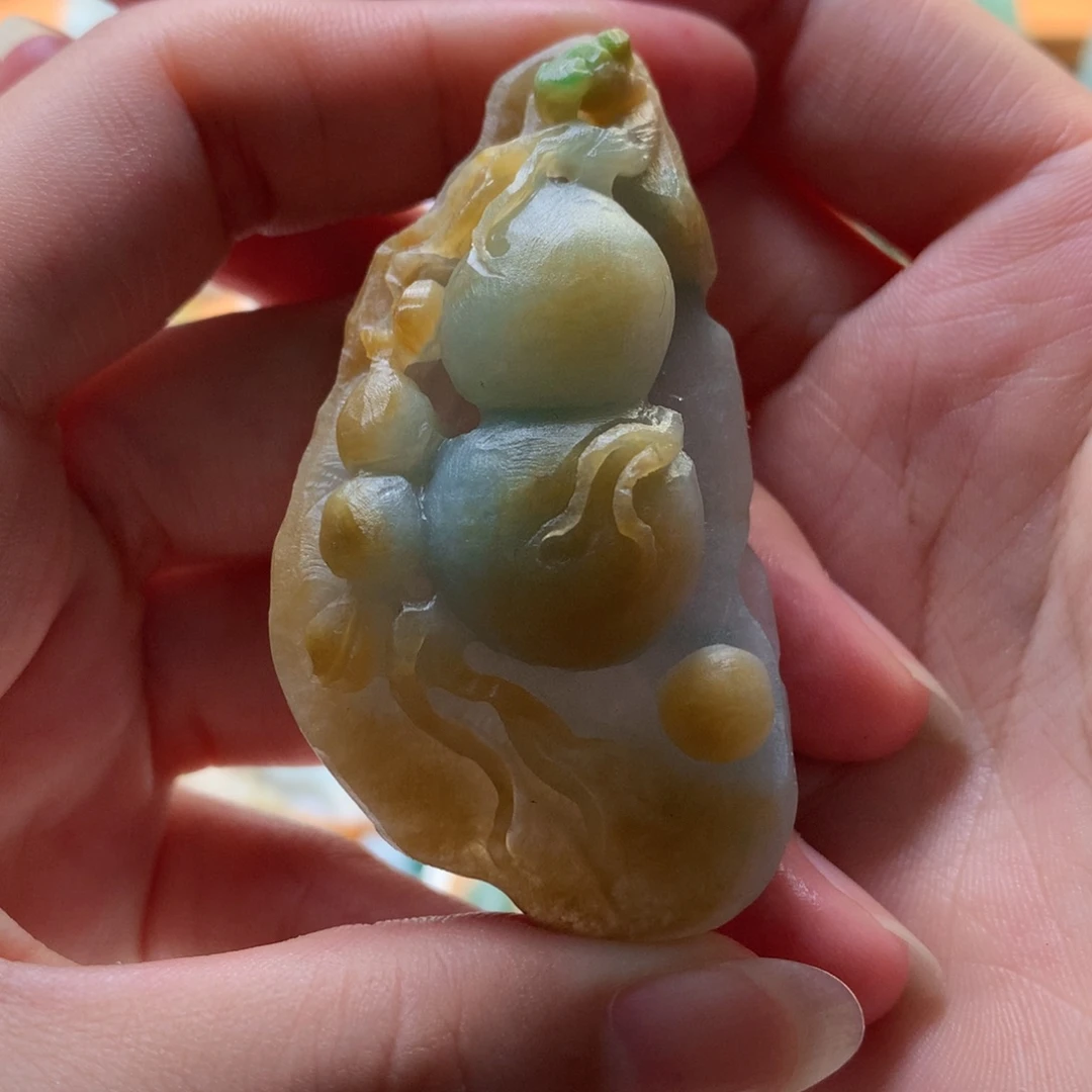 定制翡翠未镶嵌葫芦