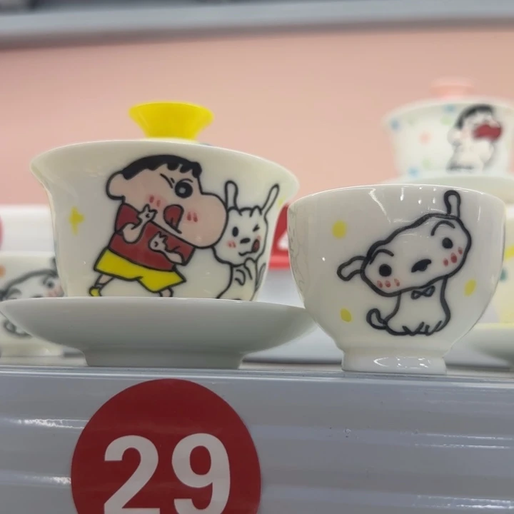 高温釉下彩纯手工手绘陶瓷