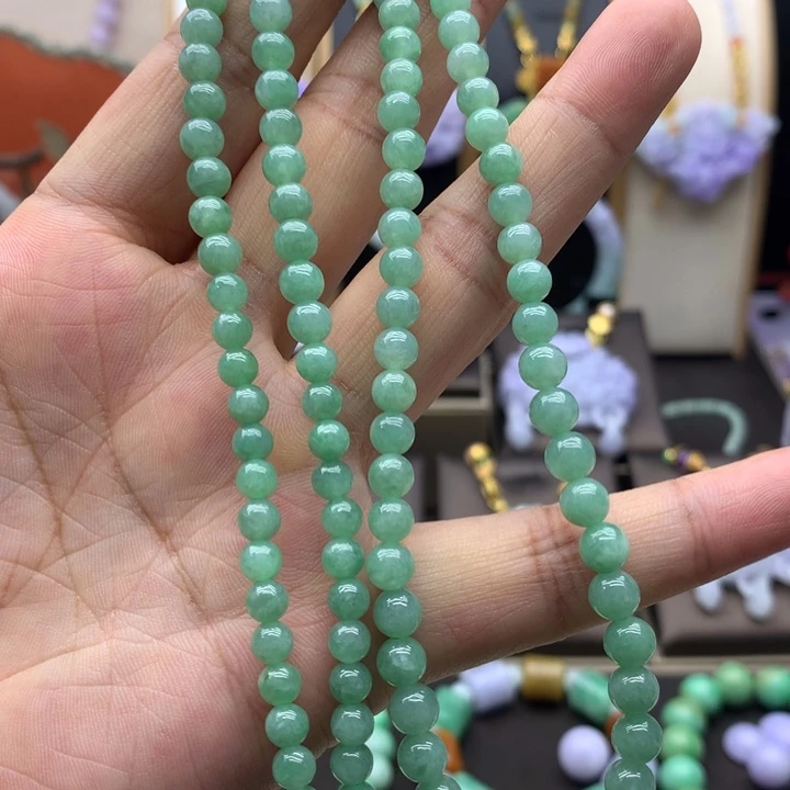翡翠未镶嵌项链翡翠项链