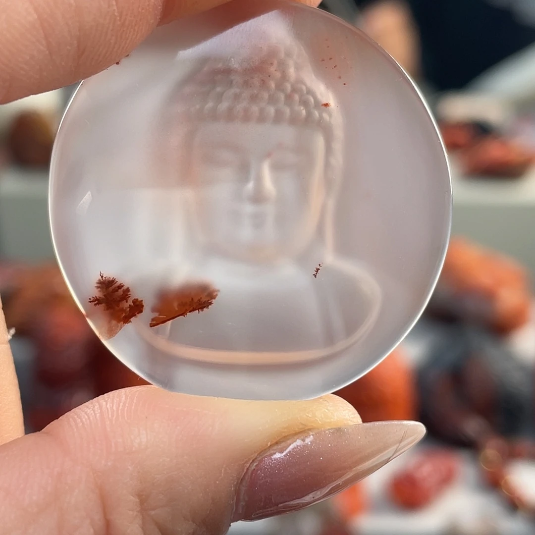 南红玛瑙未镶嵌颈饰