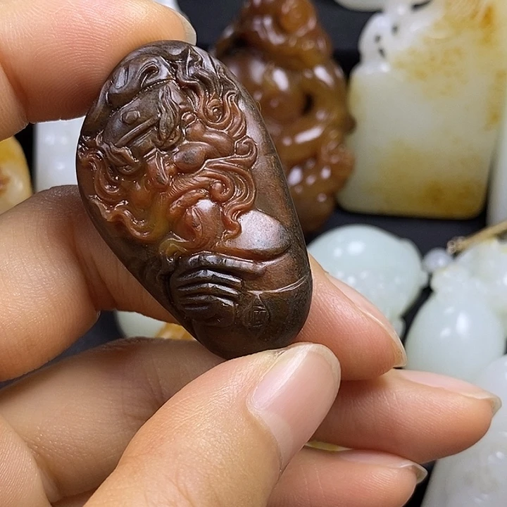 ****風和田玉未镶嵌颈饰