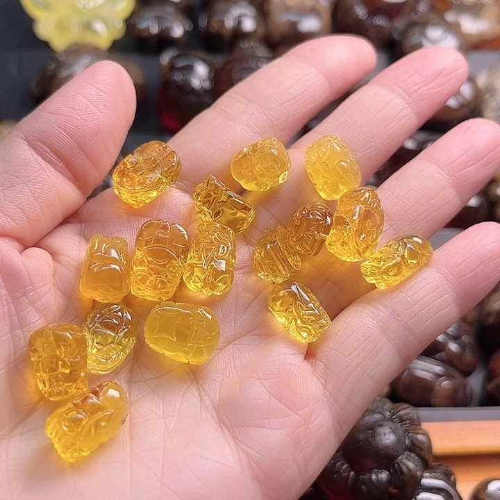 未镶嵌吊坠(不含链)琥珀