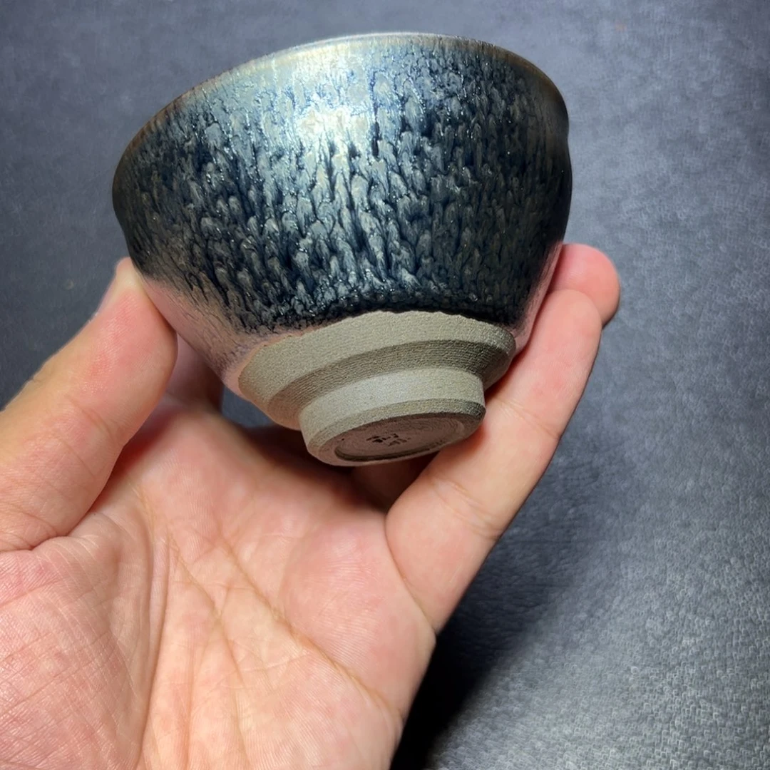 茶盏百花建窑建盏主人杯