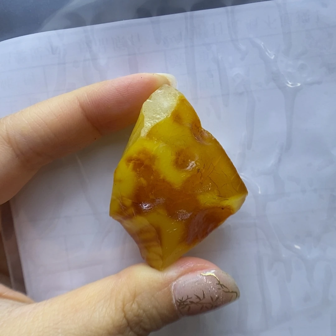 未镶嵌定制蜜蜡郎