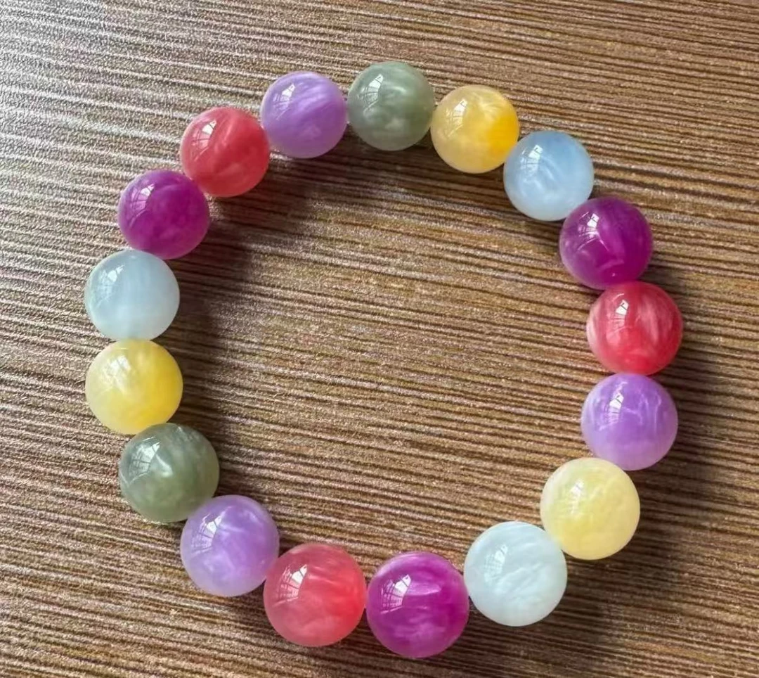 S级精品手串   七彩单圈1.2（无礼盒)