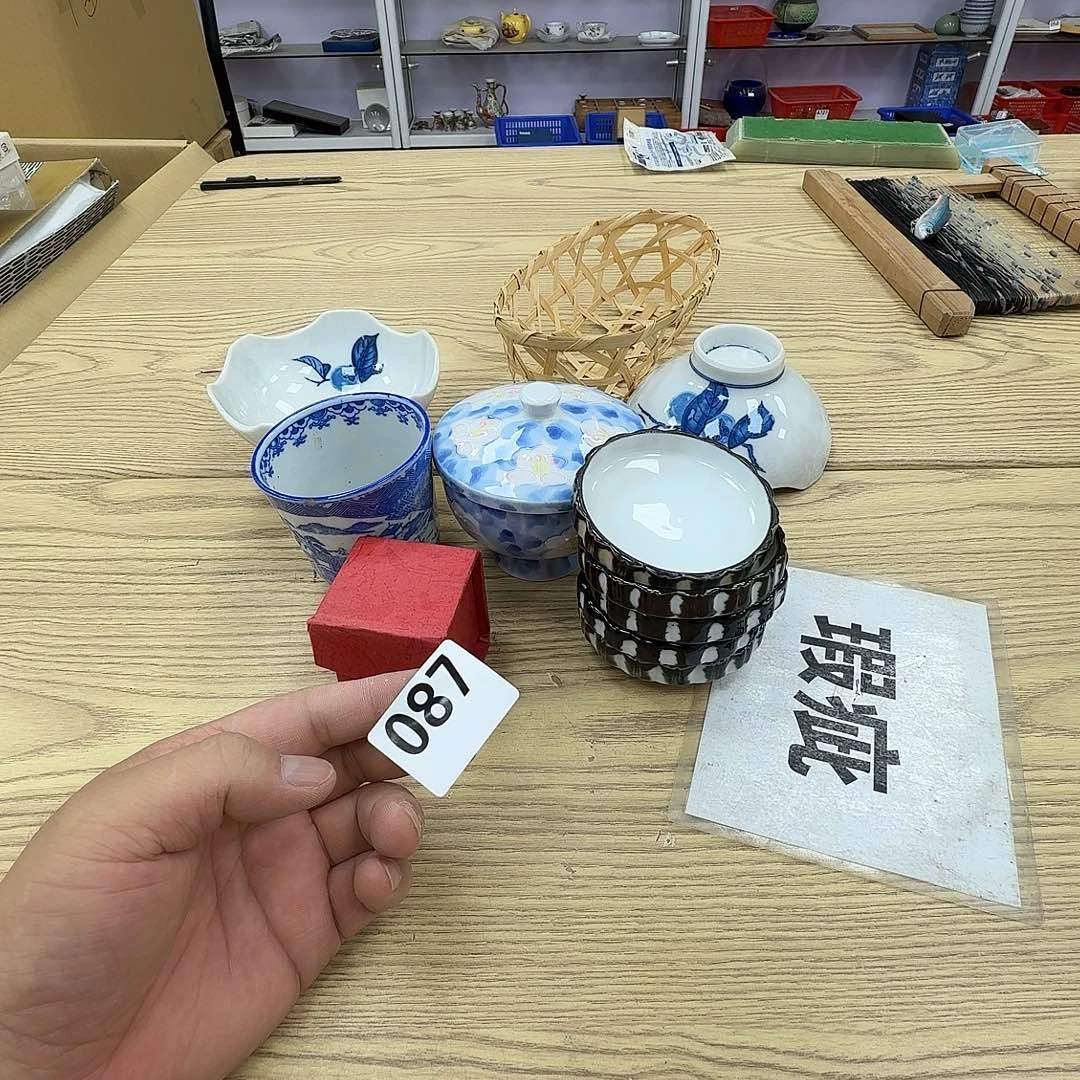 瓷片工艺品摆件瓷器摆件正能量