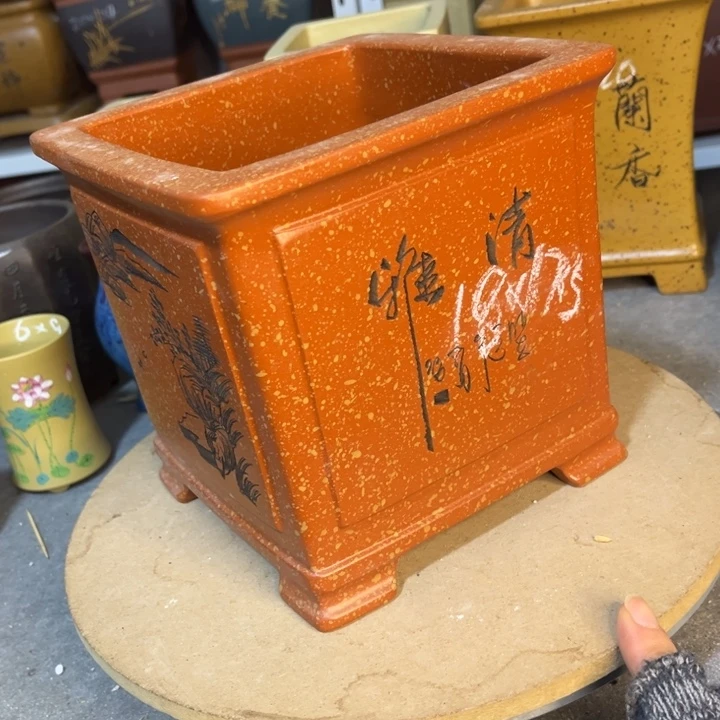 花盆紫砂紫砂花盆