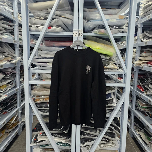 KARL LAGERFELD男士绵羊毛山羊绒保暖毛衣1K1D70202826001