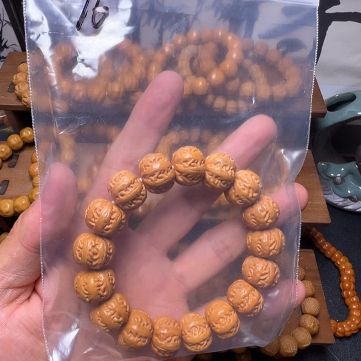 猴头核桃手串八棱