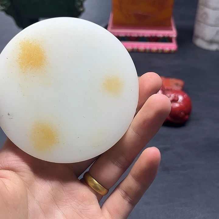 和田玉未镶嵌摆件