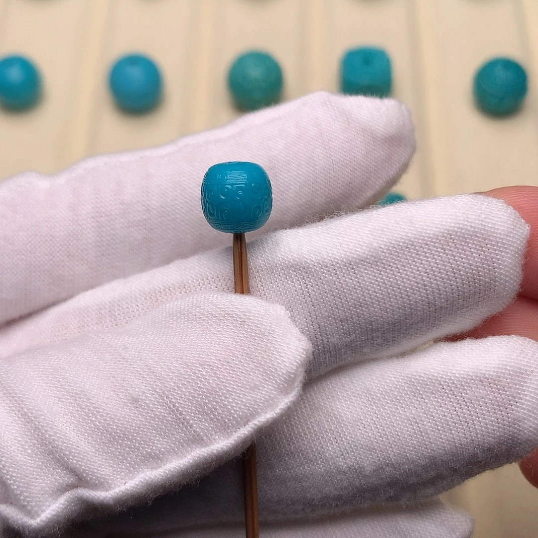 绿松石未镶嵌绿松石回纹8.2