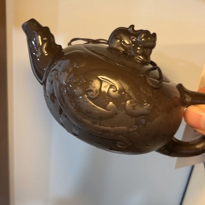 紫砂茶宠紫砂的味道很好闻