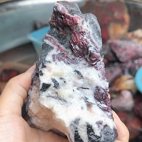 【闪购商品】天然辰砂天然原矿朱砂毛料