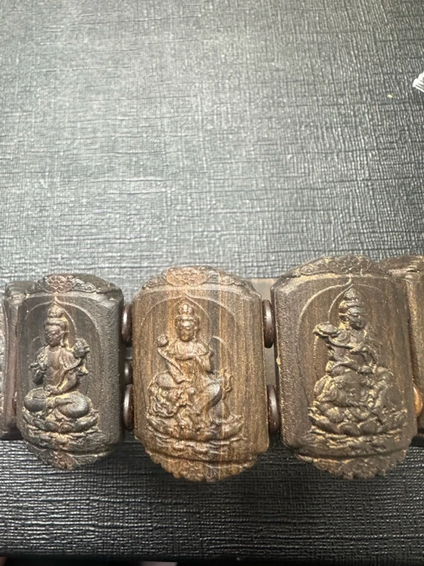 三哥文玩成品木串手牌