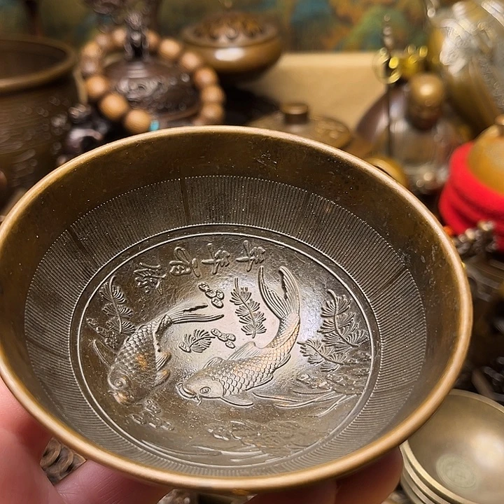 精美铜器批发档口