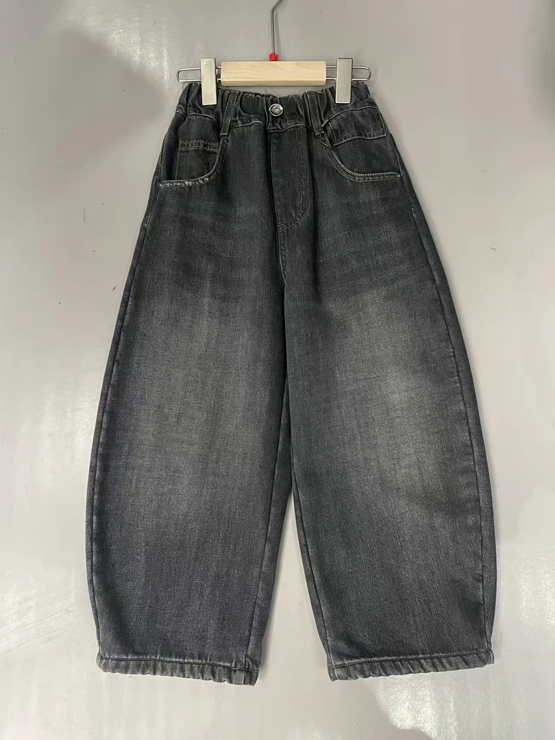 【高端童装】唛池 5100加绒裤子0098