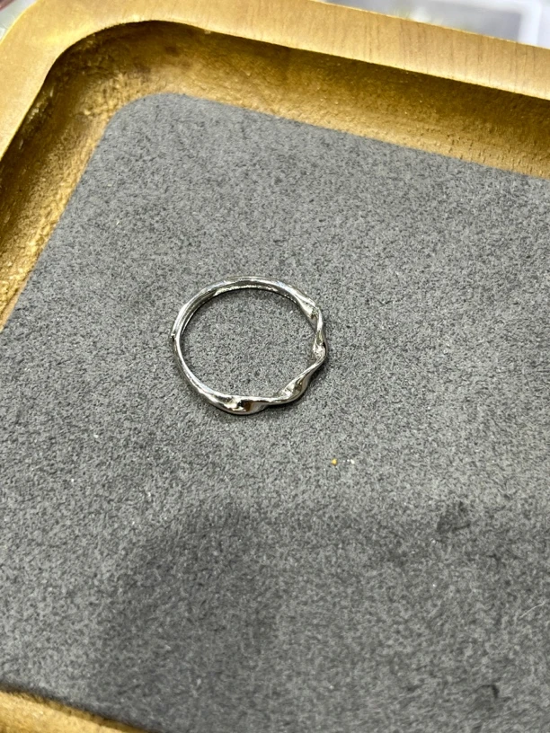 925银戒指 【七七严选福利】s925银莫比乌斯环戒指TQ