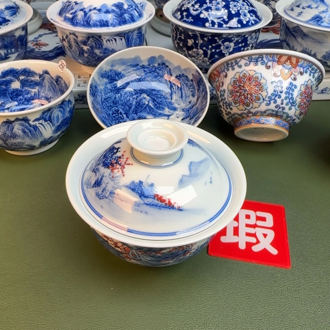 纯手工纯手绘茶具208