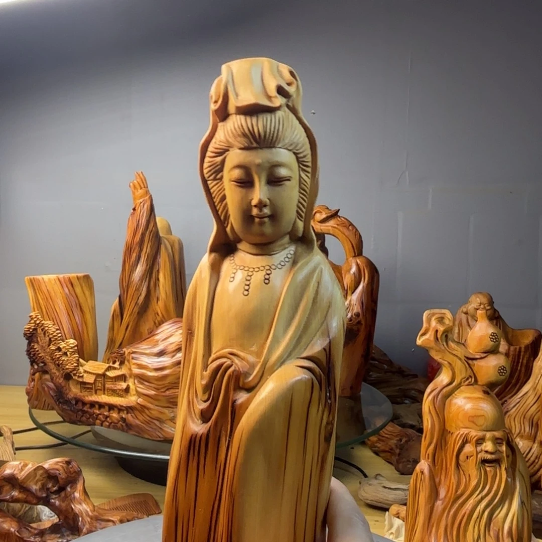 泉***人柏木（崖柏）崖柏摆件66666666666