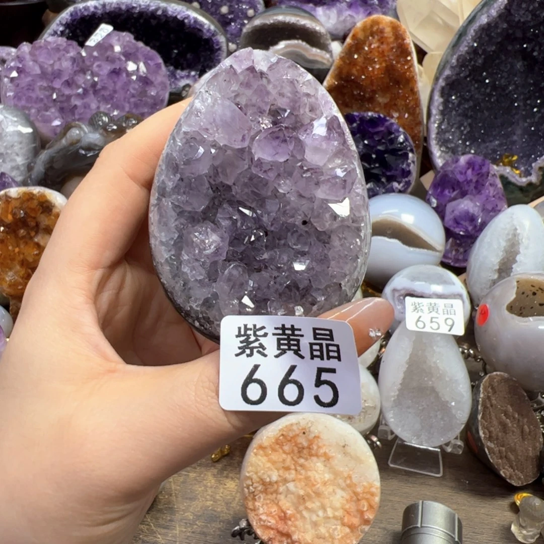 未镶嵌珠宝半成品水晶665