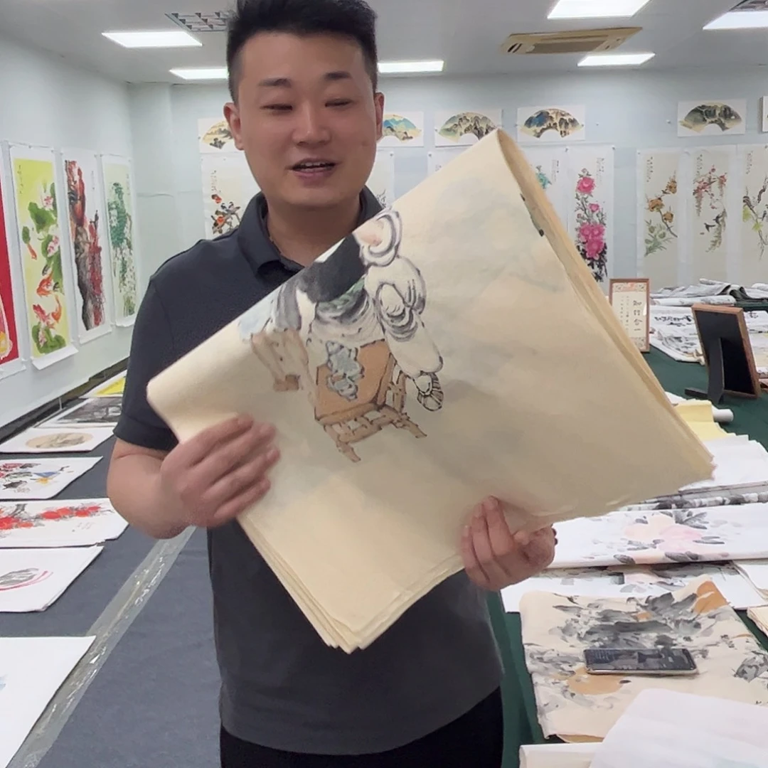 国画国画作品宣纸纯手绘