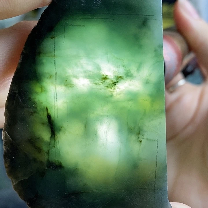 翡翠裸石纯天然翡翠