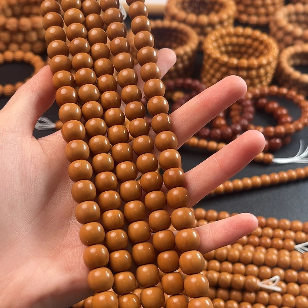 猴头核桃手串自然走色老型9.7-10