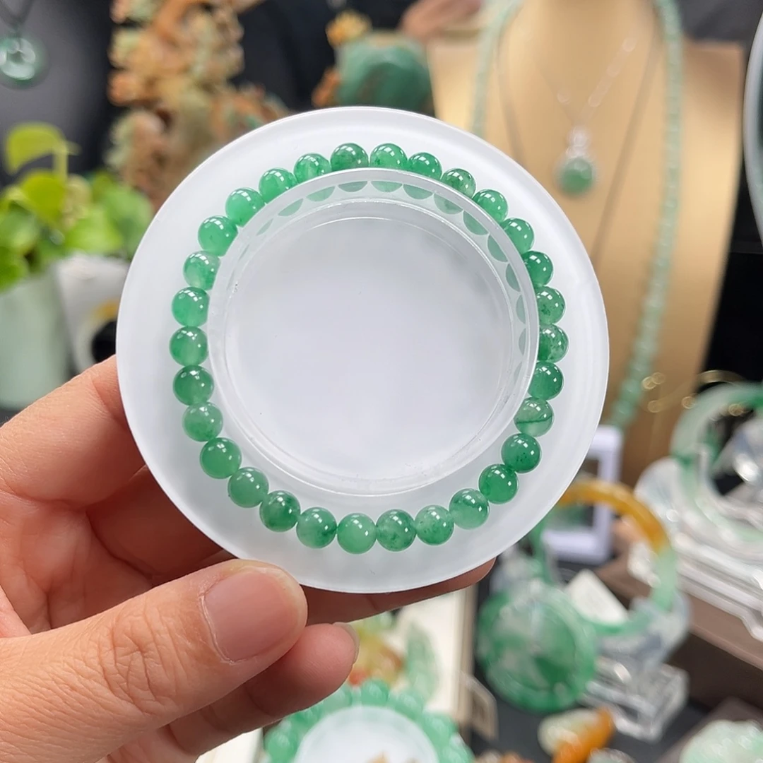 石英质玉未镶嵌手串