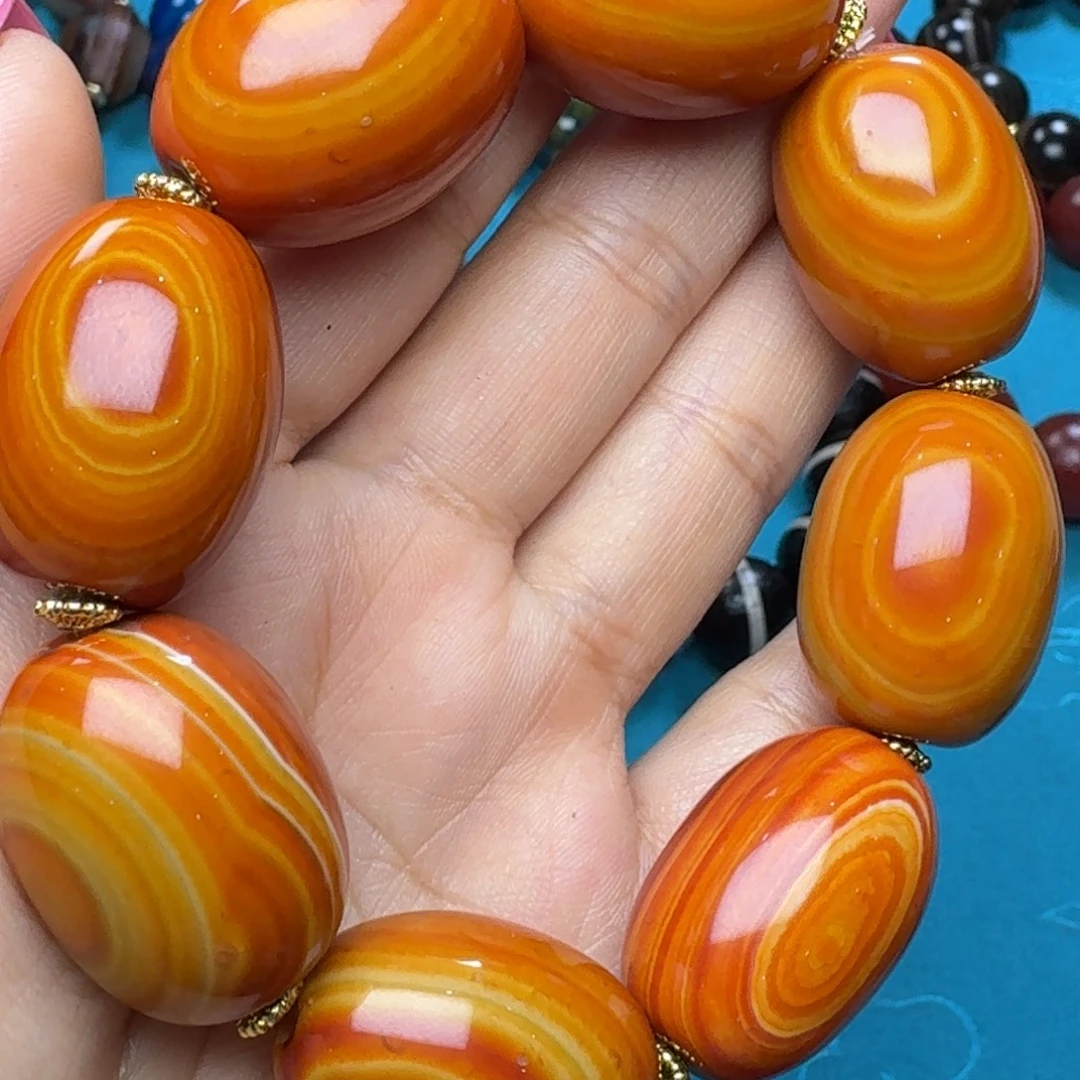 玛瑙/玉髓未镶嵌手链