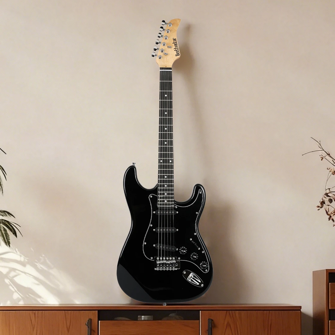 贝多辰电吉他新手单单单双专业级ST摇滚套餐初学入门带音响单摇